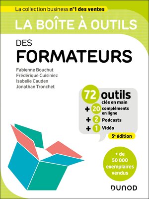 cover image of La boîte à outils des formateurs--5e éd.